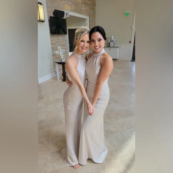 Kennedy Blue Dresses | Kennedy Blue | Gold Rory Bridesmaid Dress | Color: Gold | Size: 2 | Ashleigh_Mariee's Closet
